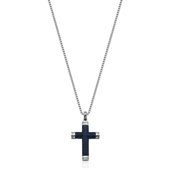 Image sur Collier croix en acier inoxydable T3XD700124 de la Collection Steelx