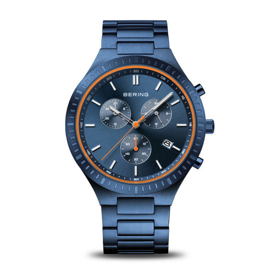 Montre bleue de la Collection Bering