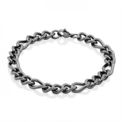 Image de Bracelet en acier inoxydable noir T1XA840488 de la Collection Steelx