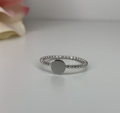 Image de Bague en or blanc 10KT