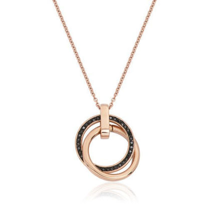 Image de Collier en acier inoxydable rose T3XA530318 de la Collection Steelx