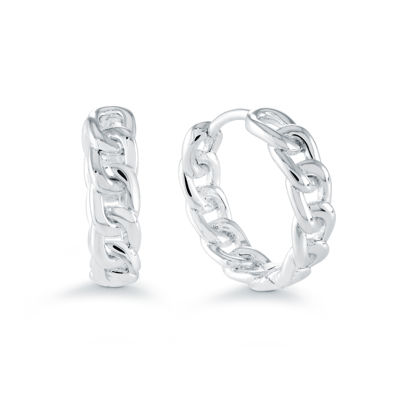 Image de Boucles d'oreilles en acier inoxydable SEA388 de la Collection Italgem