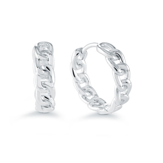 Image sur Boucles d'oreilles en acier inoxydable SEA388 de la Collection Italgem