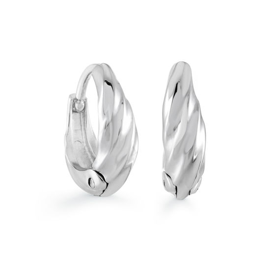 Image sur Boucles d'oreilles en acier inoxydable SEA385 de la Collection Italgem