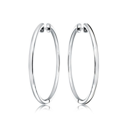 Image de Boucles d'oreilles en acier inoxydable SHEA85 de la Collection Italgem