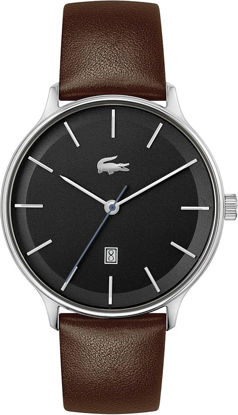 Image de Montre pour homme argent et noire Lacoste - 2011222